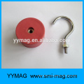 Wholesales rubber coated Neodymium pot magnetic hook